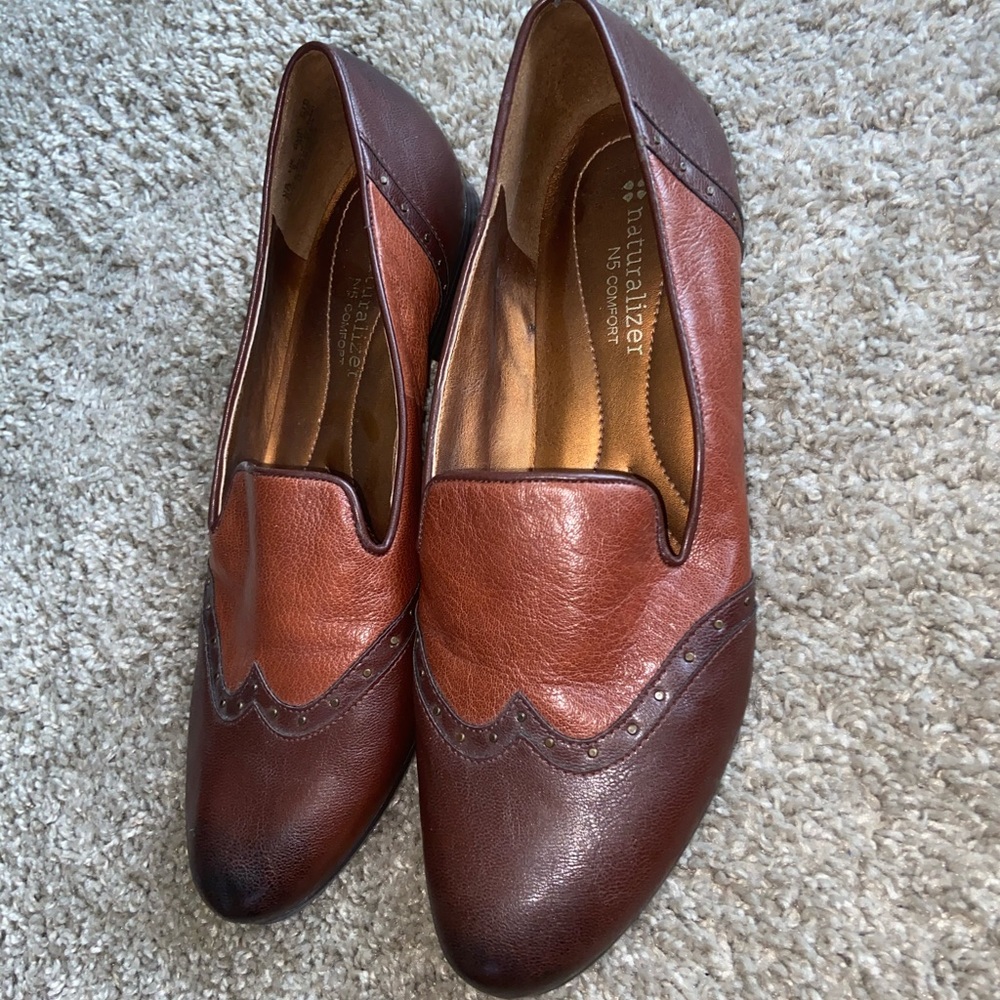 Brown Naturalizer Loafers